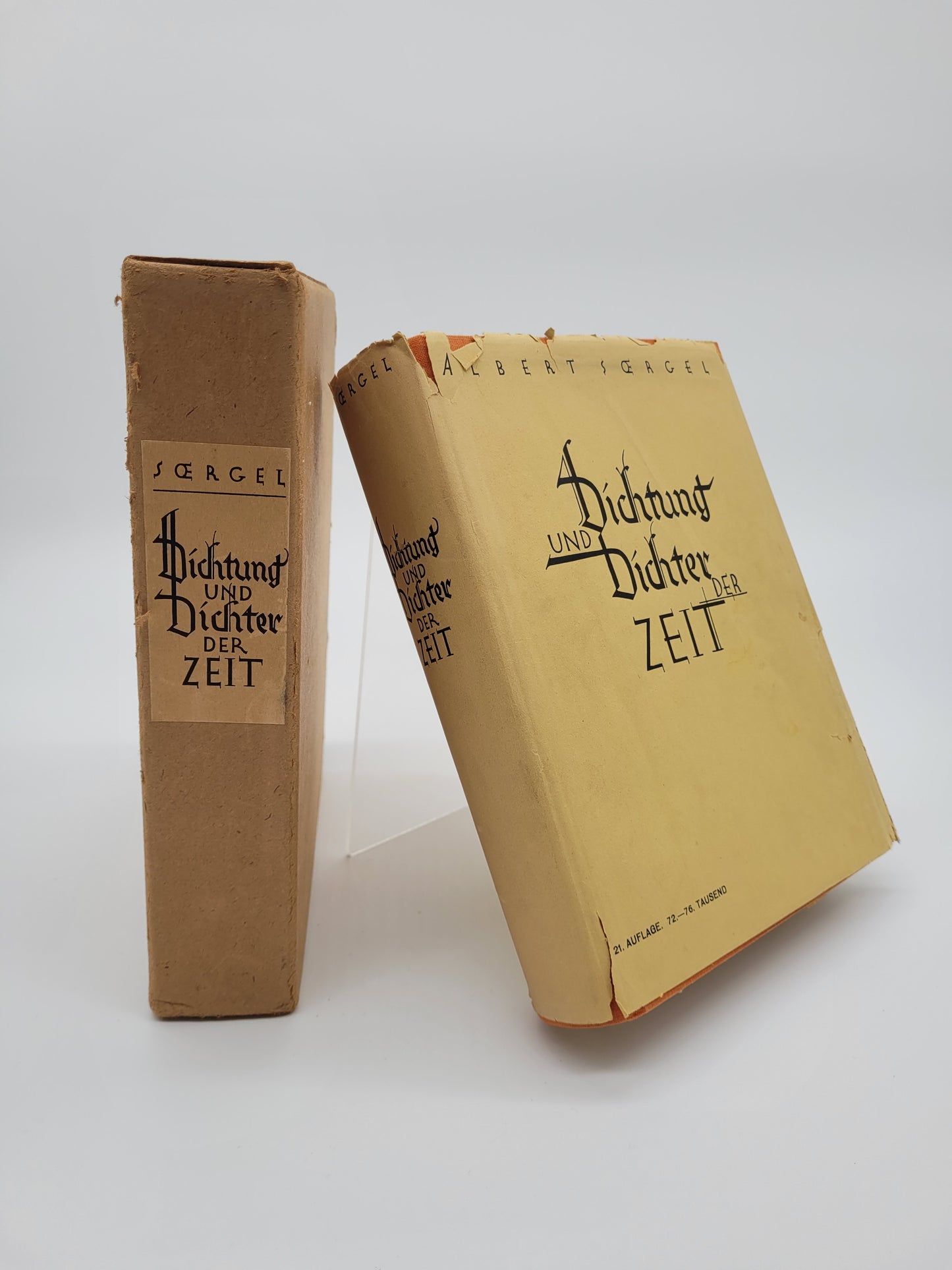 Dichtung und Dichter der Zeit + Schuber