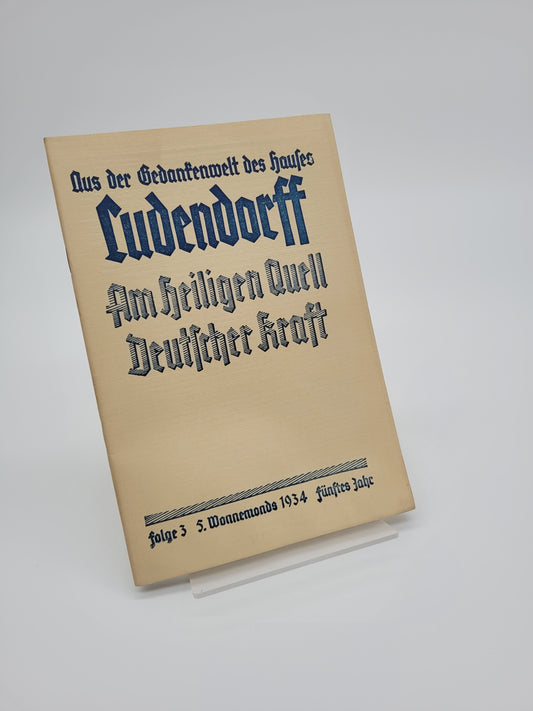 Am heiligen Quell Deutscher Kraft 1934 (8 Hefte)