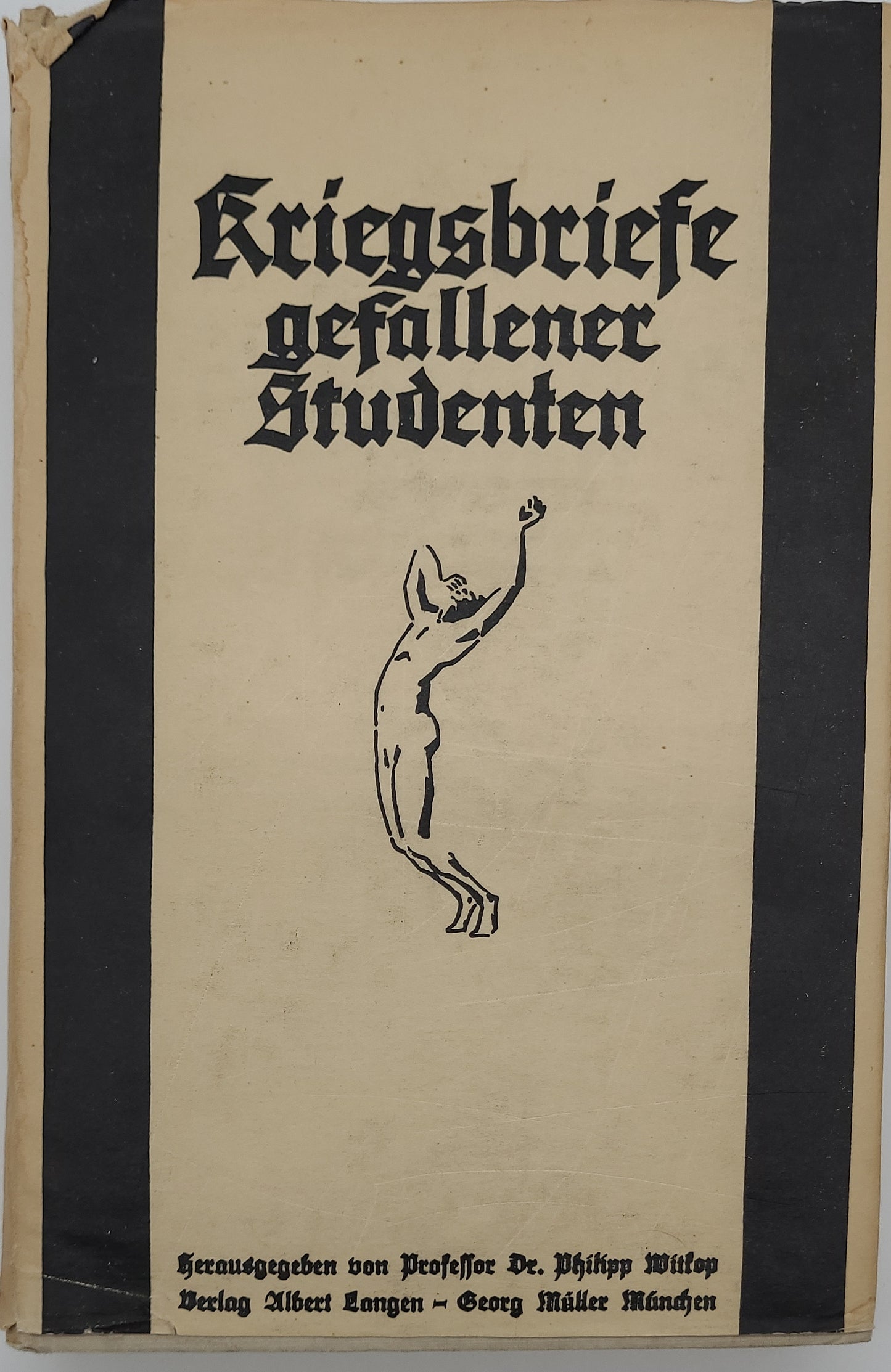Kriegsbriefe Gefallener Studenten (Original Schutzumschlag)