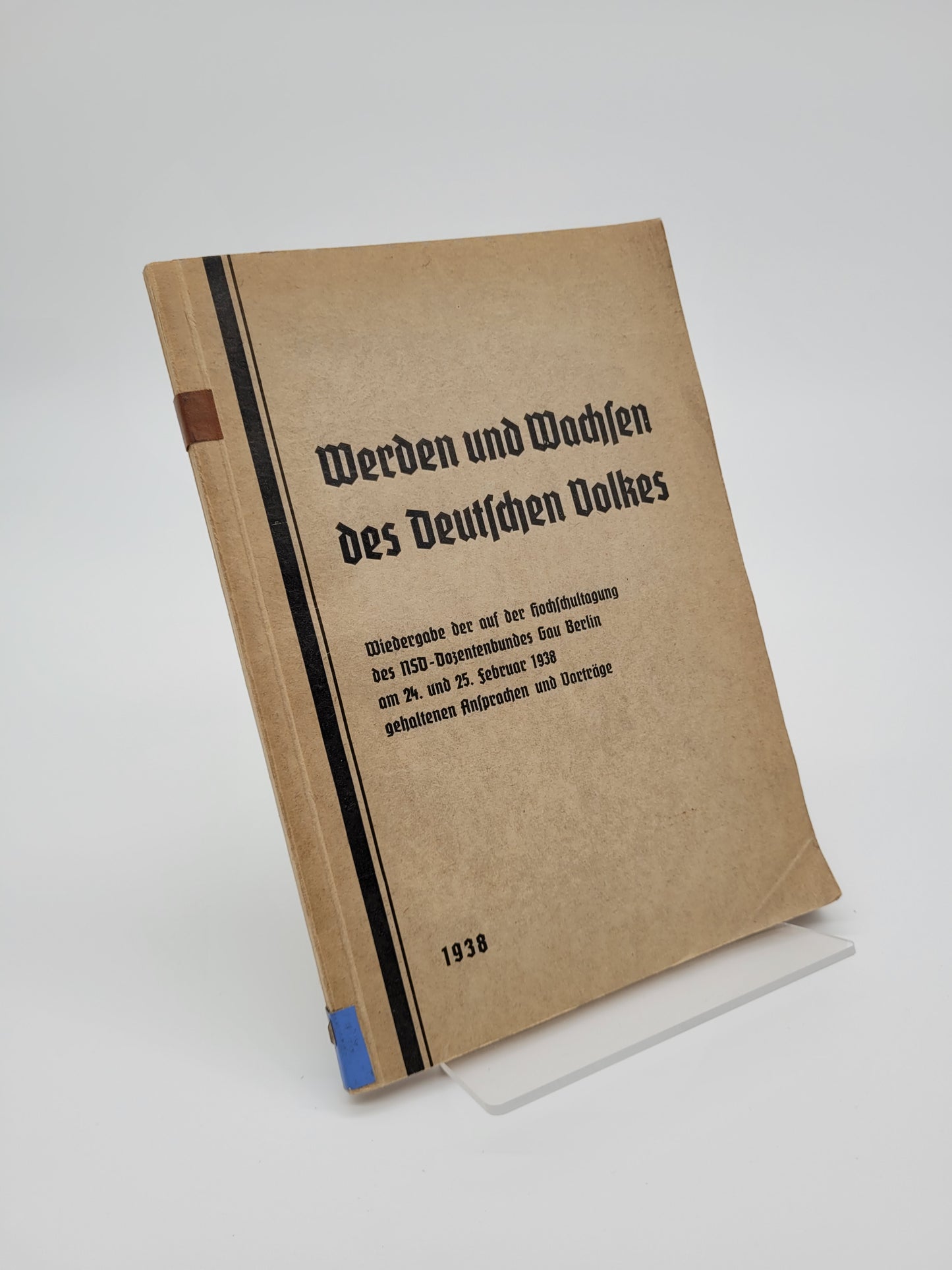 Werden und Wachsen des Deutschen Volkes