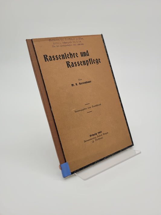 Rassenlehre und Rassenpflege