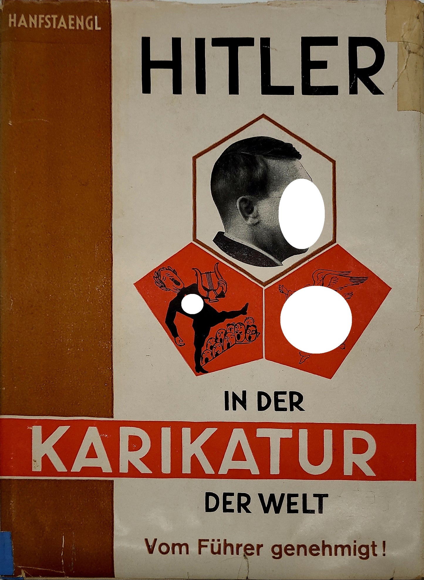 Hitler in der Karikatur der Welt (Original Schutzumschlag)