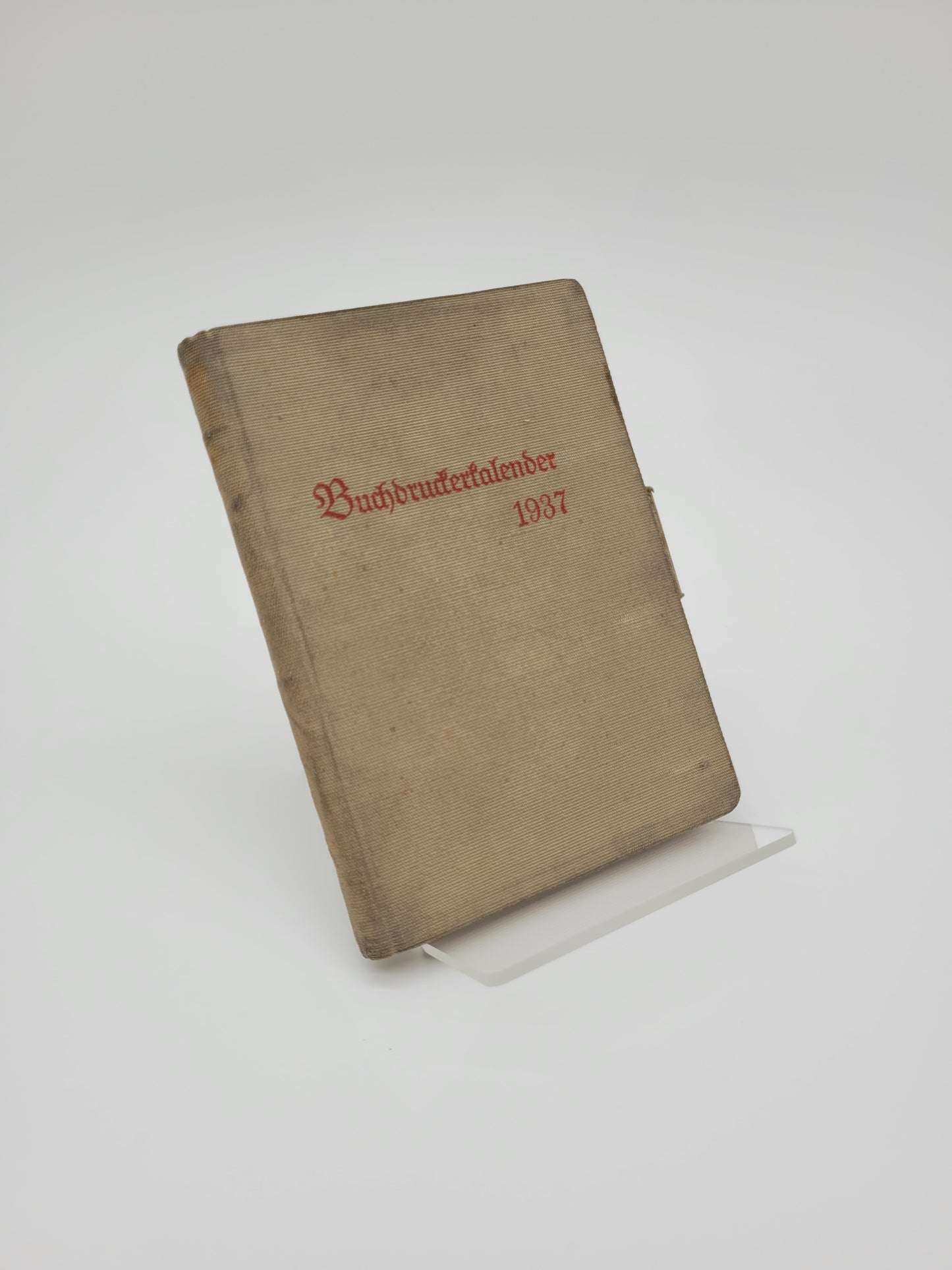 Buchdrucker-Kalender 1937