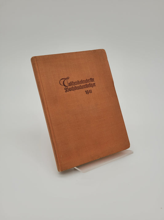 Taschenkalender für Buchdruckereibesitzer 1941
