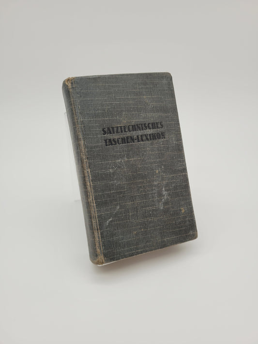 Satztechnisches Taschen-Lexikon