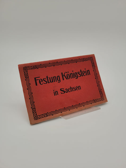 Festung Königstein in Sachsen (Klappbilderalbum)