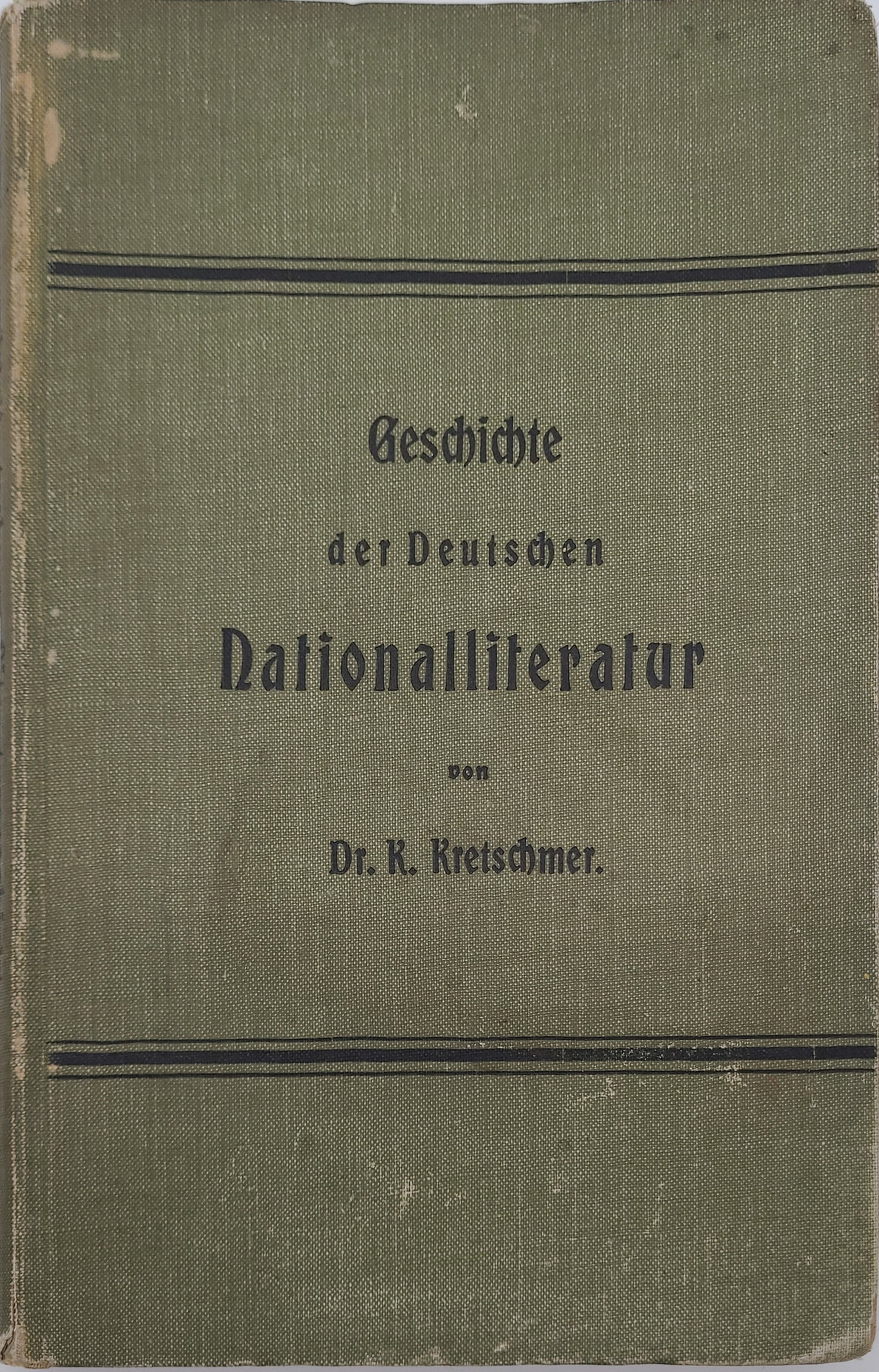 Geschichte der Deutschen Nationalliteratur