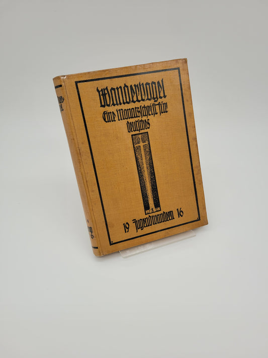 Wandervogel Monatsschrift für deutsches Jugendwandern 1916 (Gebunden)
