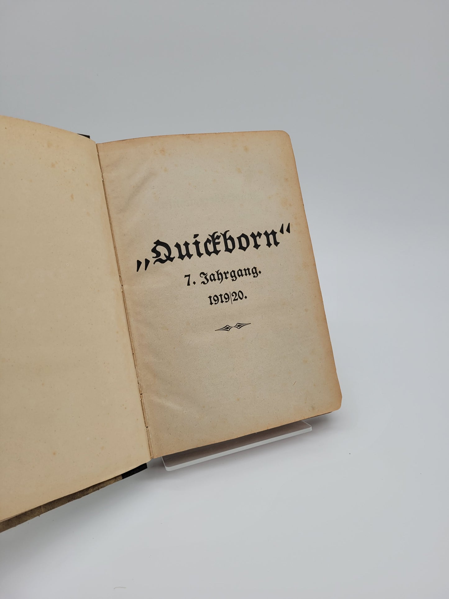Quickborn 7. Jahrgang (Gebunden) Jugendbewegung