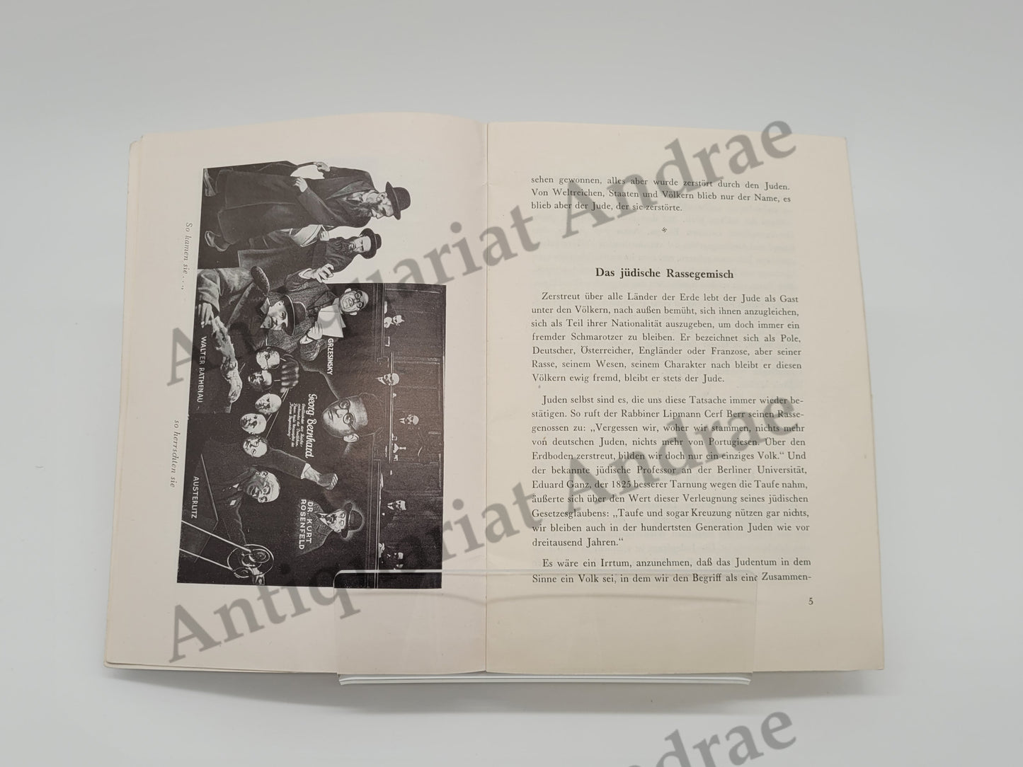 Führer durch die Ausstellung -Der ewige Jude- (Original)