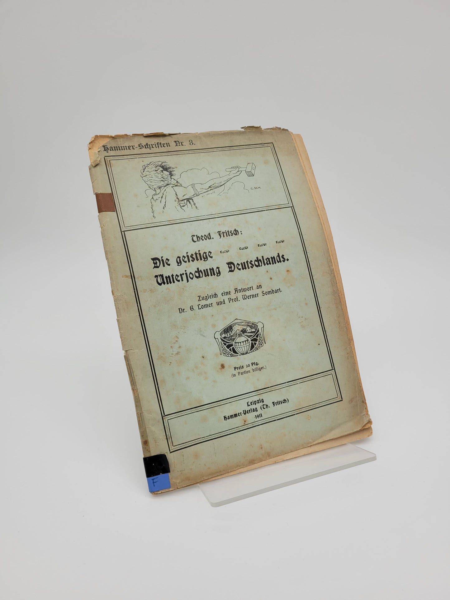 Die geistige Unterjochung Deutschlands (LESEEXEMPLAR)