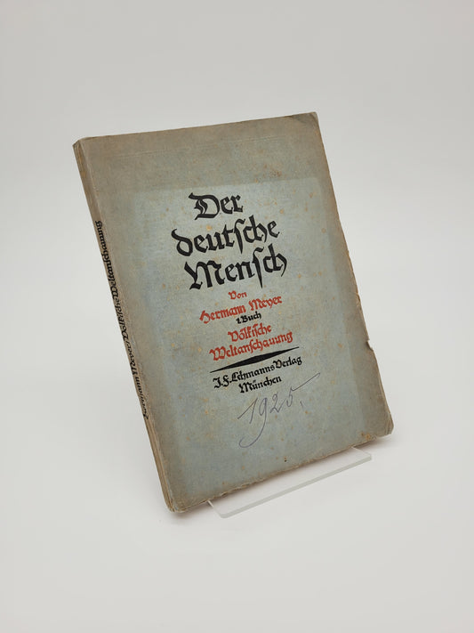 Völkische Weltanschauung - Der Deutsche Mensch 1. Buch