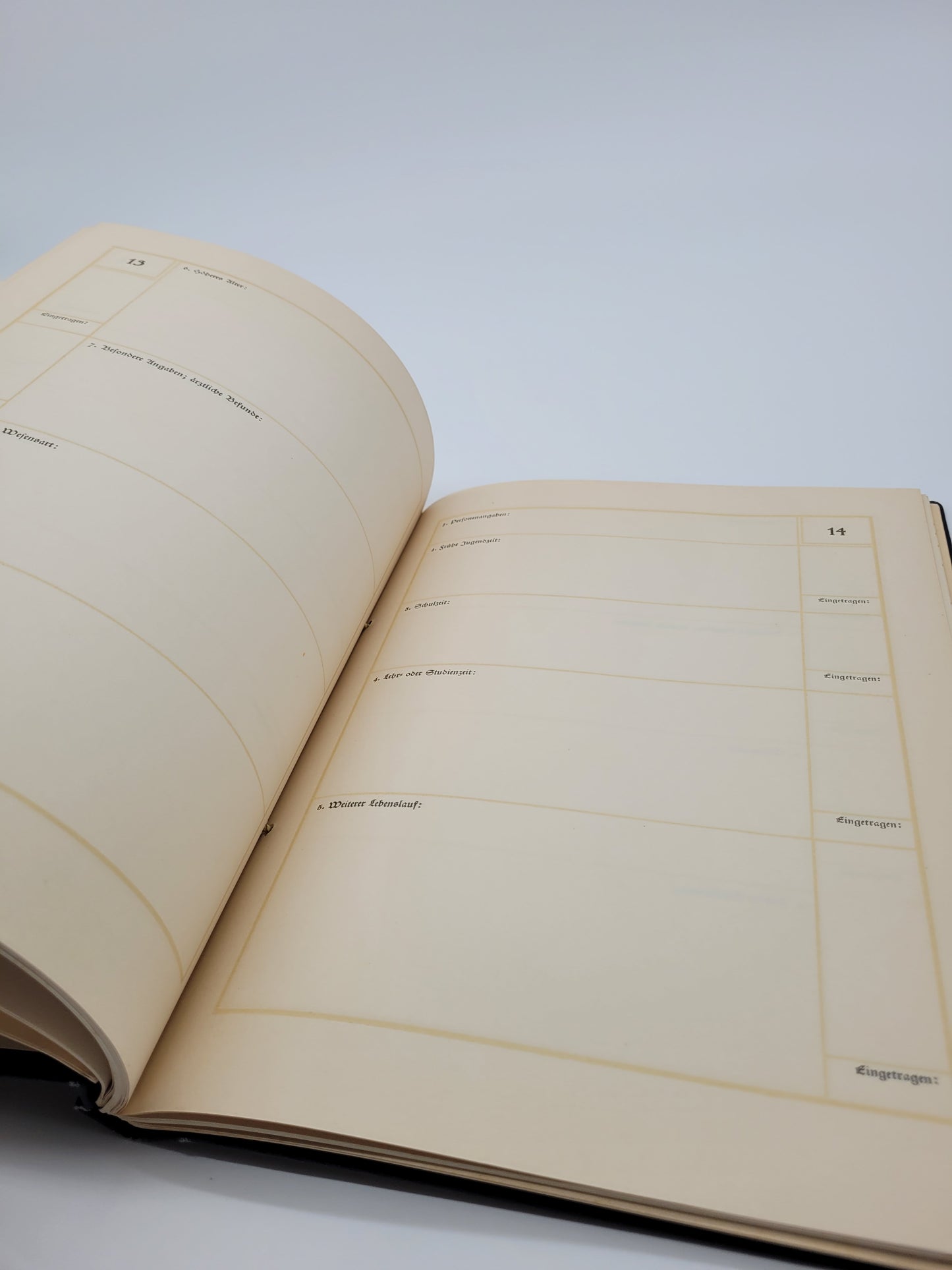 Familienbuch (Blanko) (Original Schutzumschlag)