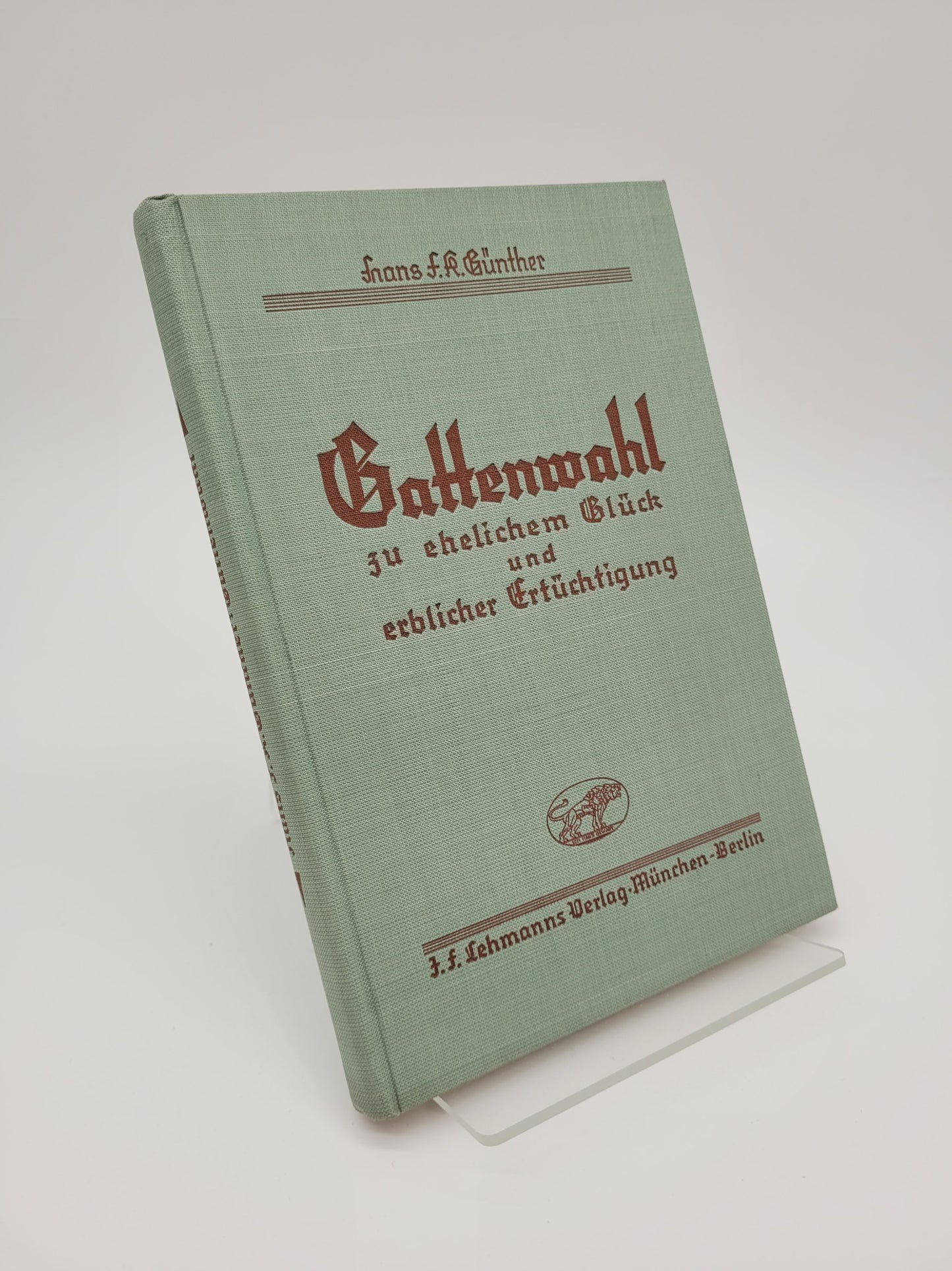 Gattenwahl (Original Schutzumschlag)