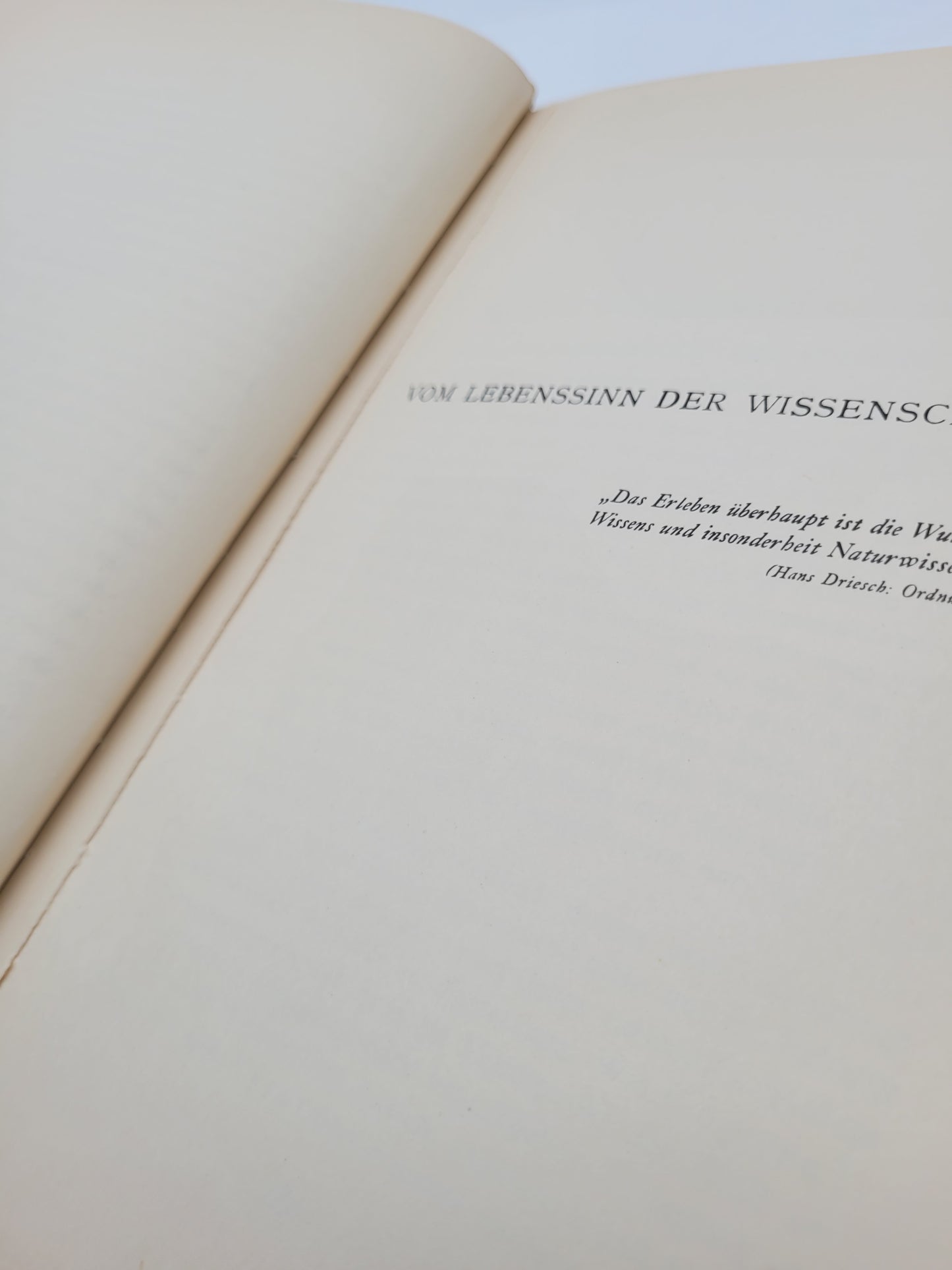 Lebendige Wissenschaft