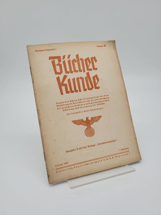 Bücherkunde 1940 (Auswahl)