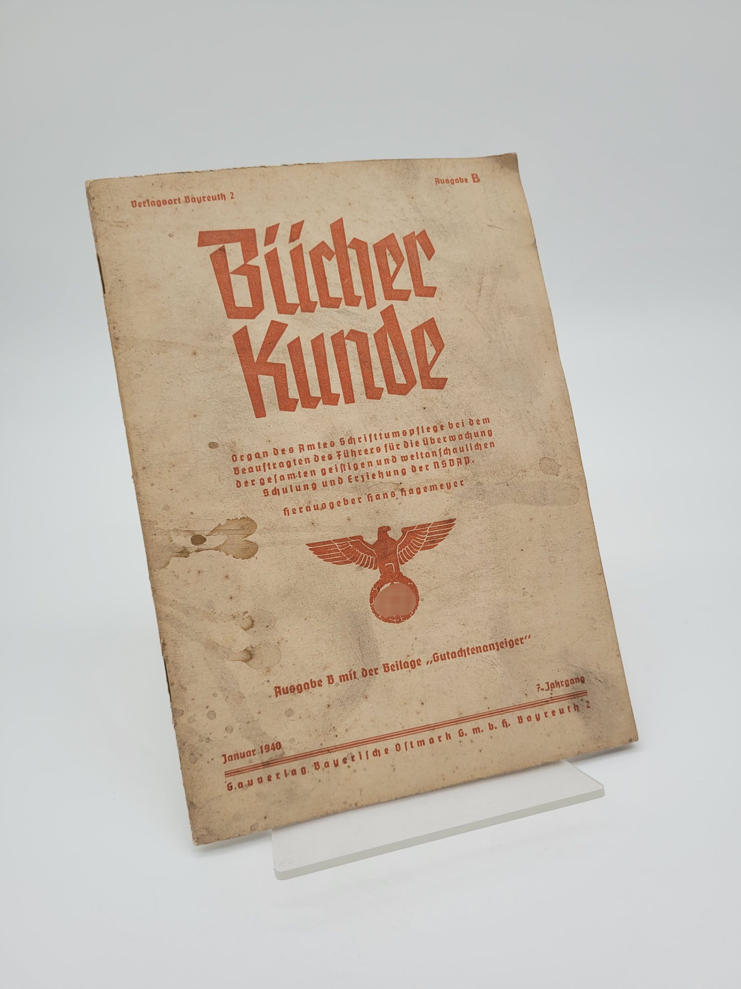 Bücherkunde 1940 (Auswahl)