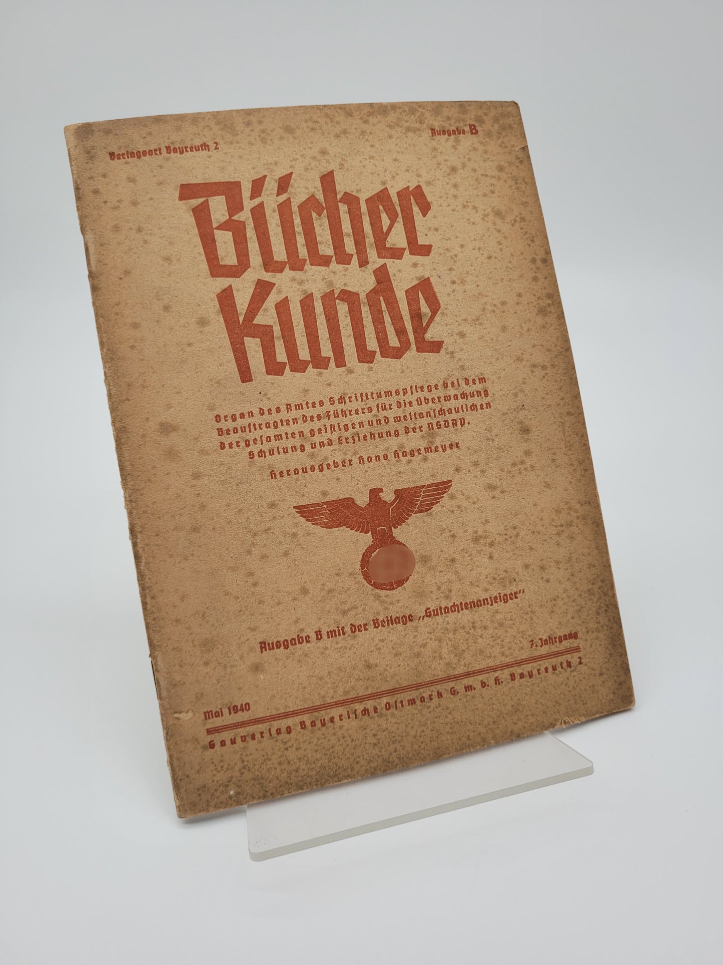 Bücherkunde 1940 (Auswahl)