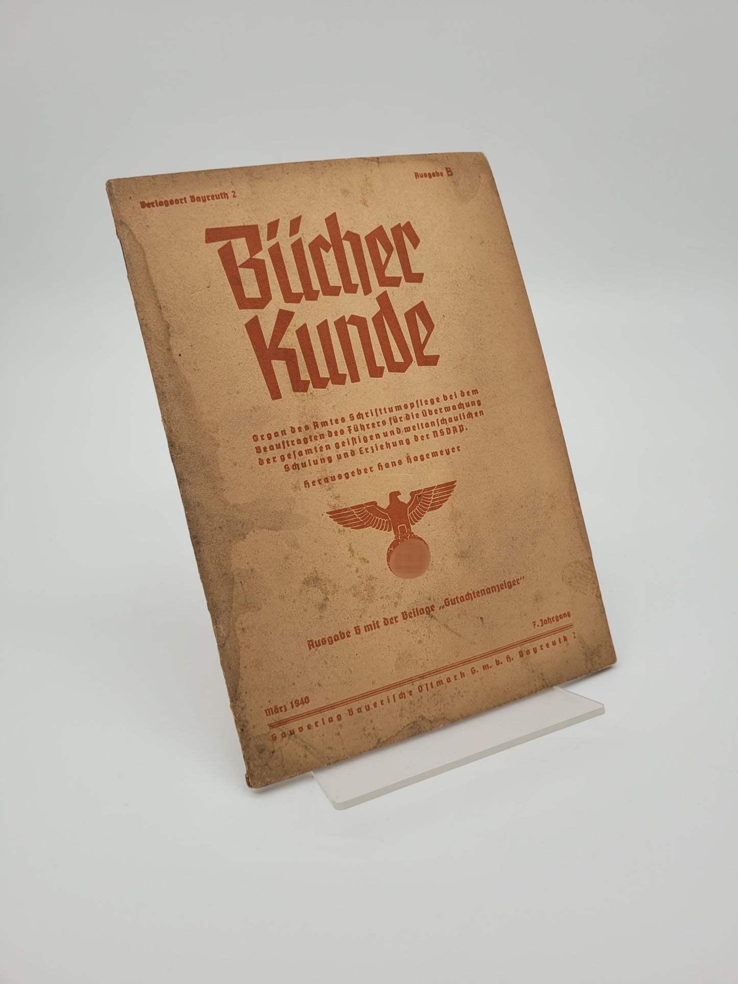 Bücherkunde 1940 (Auswahl)