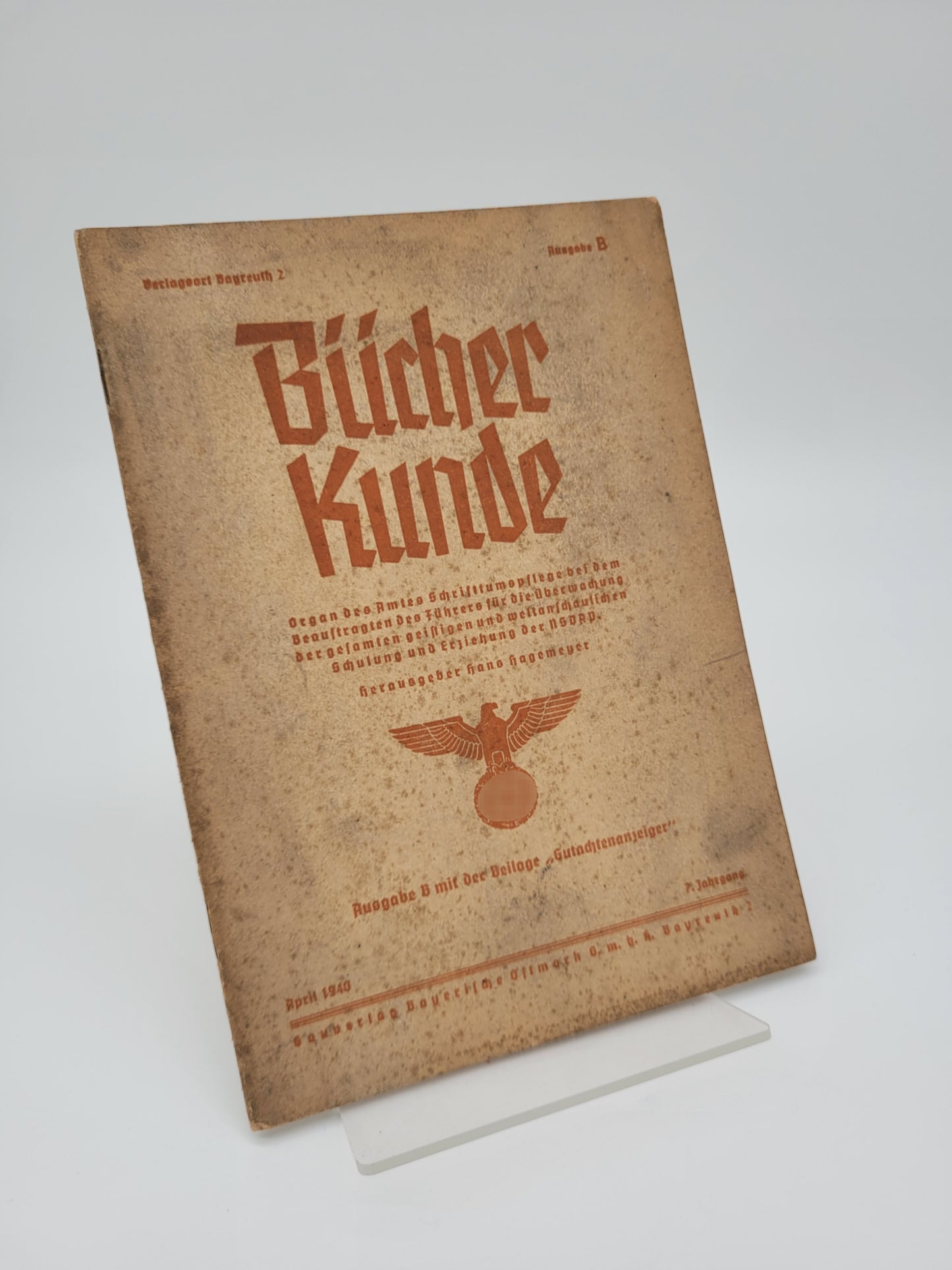 Bücherkunde 1940 (Auswahl)