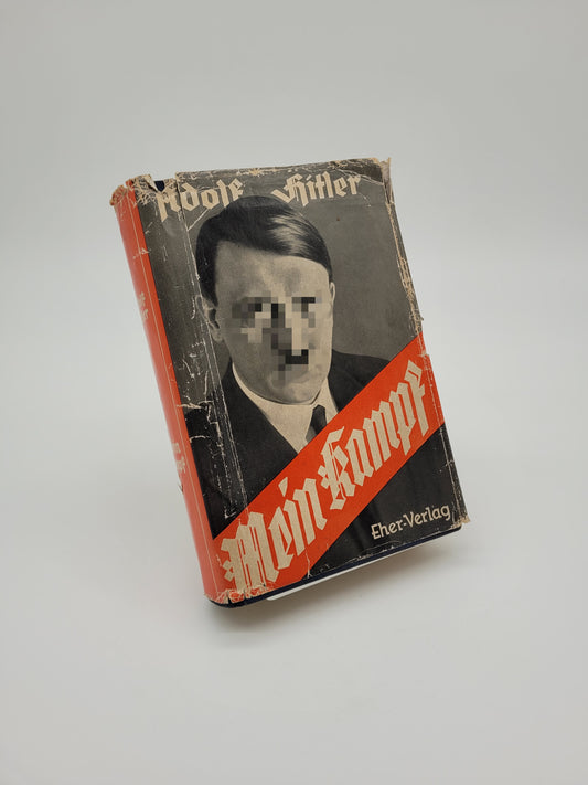 Mein Kampf Volksausgabe 1936 (Seltener Schutzumschlag mit Werbung Original)