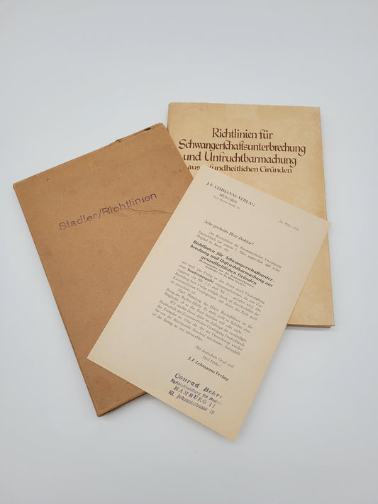 Richtlinien für Schwangerschaftsunterbrechung und Unfruchtbarmachung