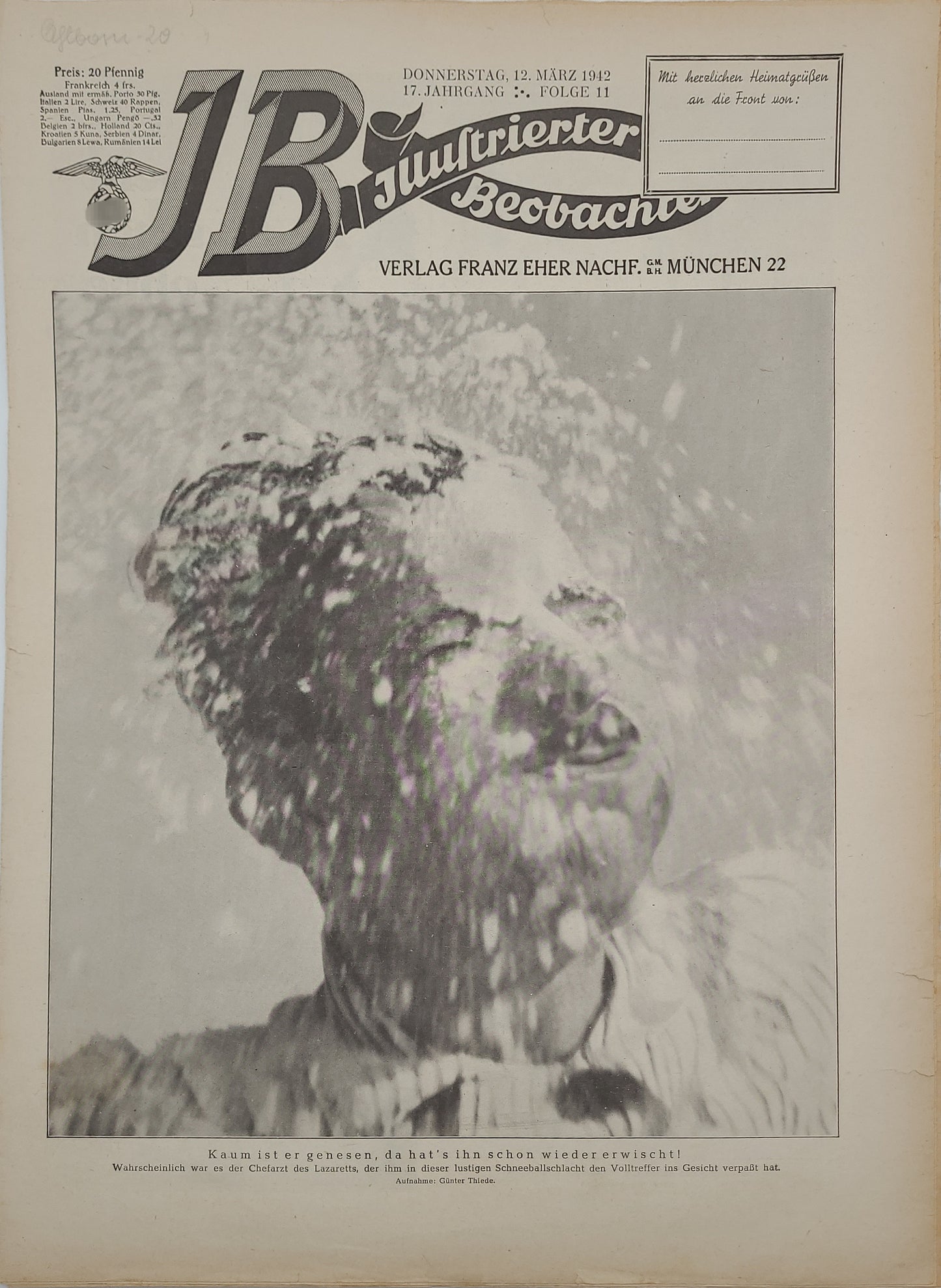 Illustrierter Beobachter 1940-1942 (Auswahl)
