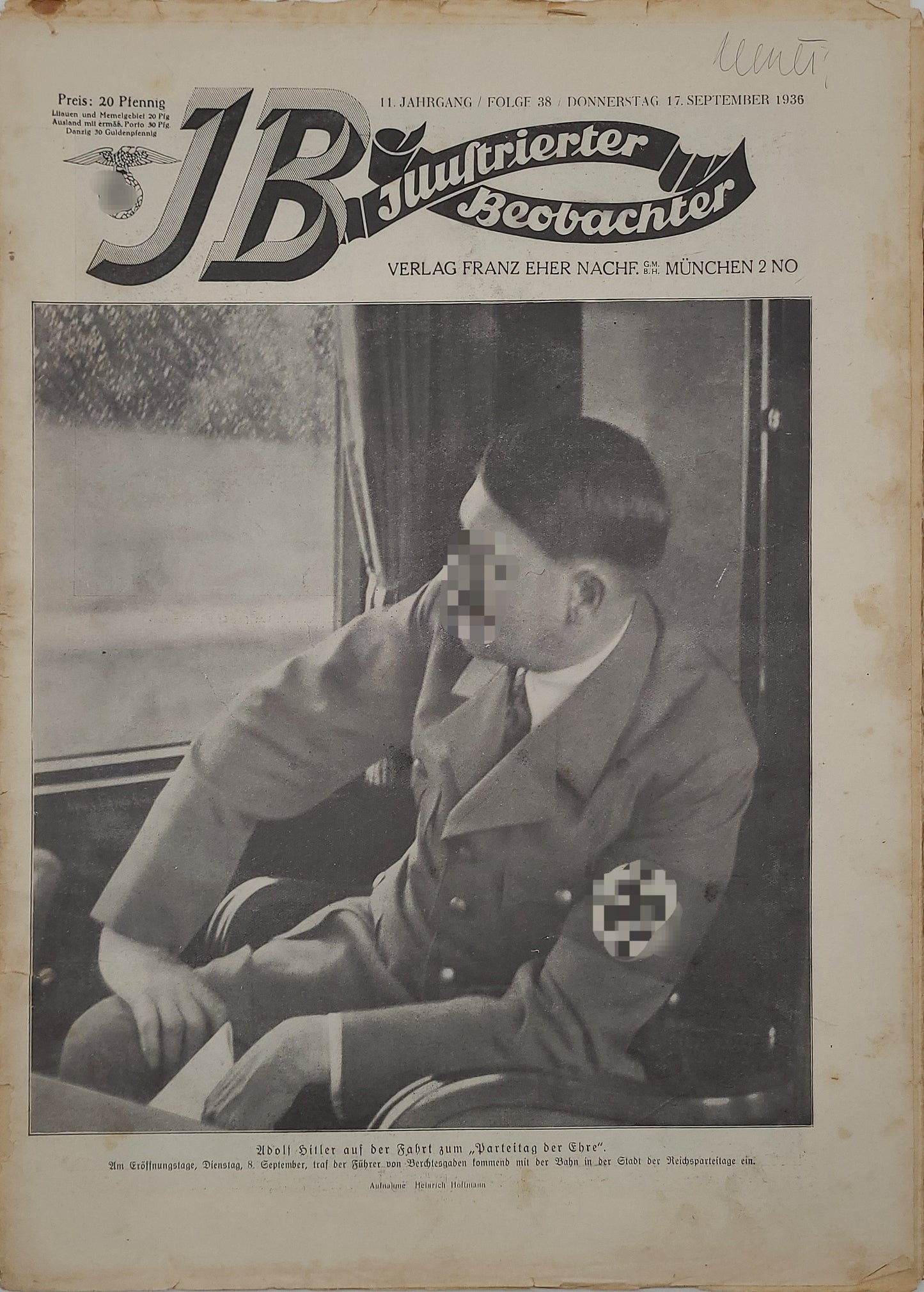 Illustrierter Beobachter 1936 (Auswahl)