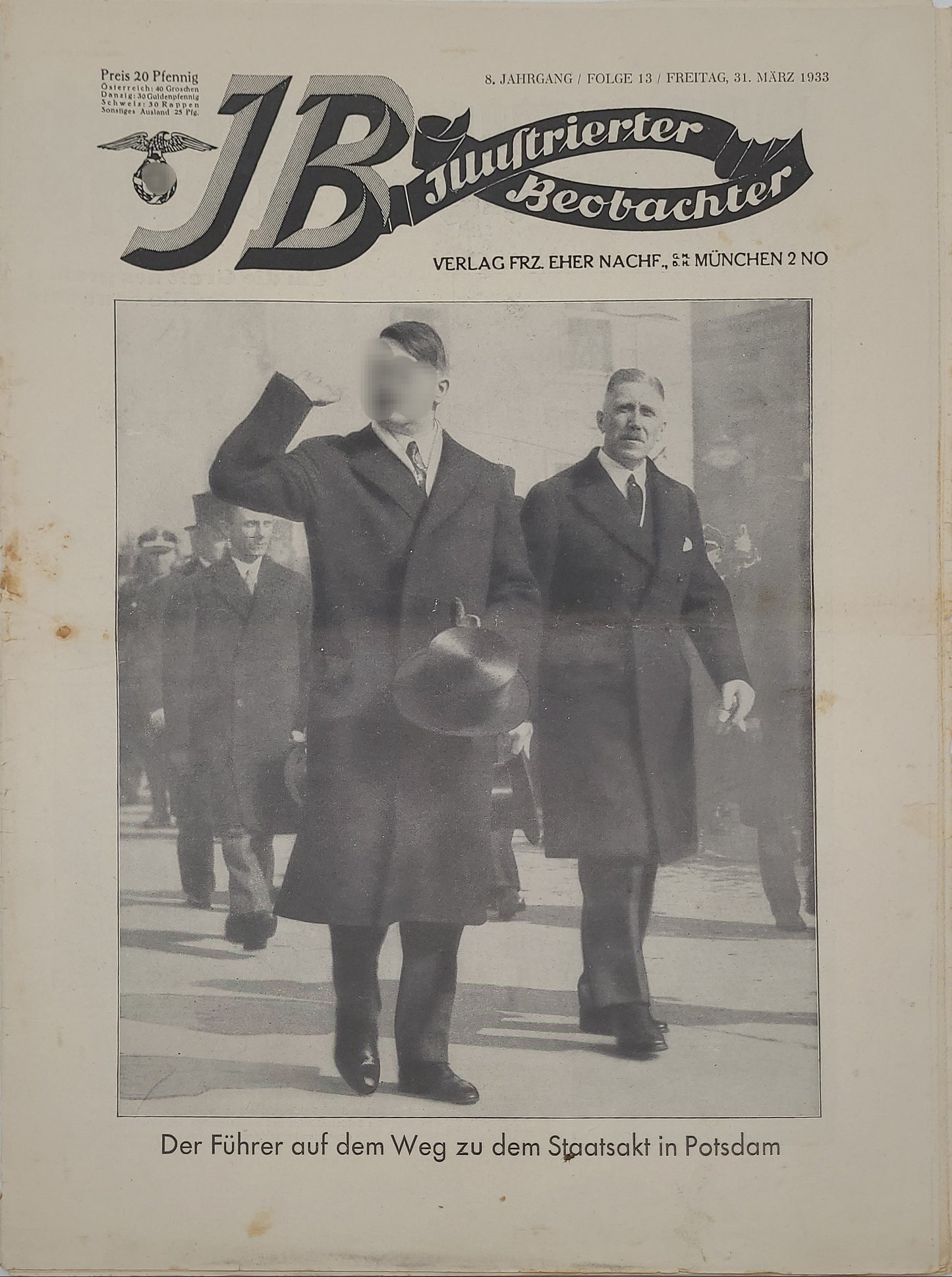 Illustrierter Beobachter 1933 (Auswahl)