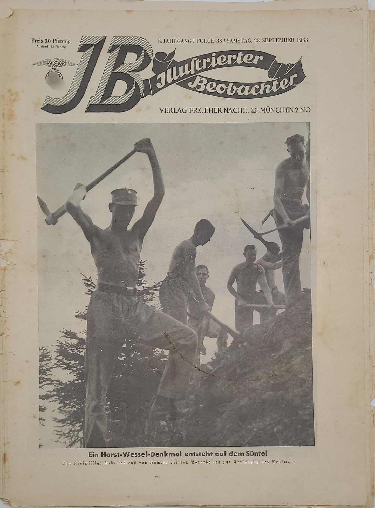 Illustrierter Beobachter 1933 (Auswahl)