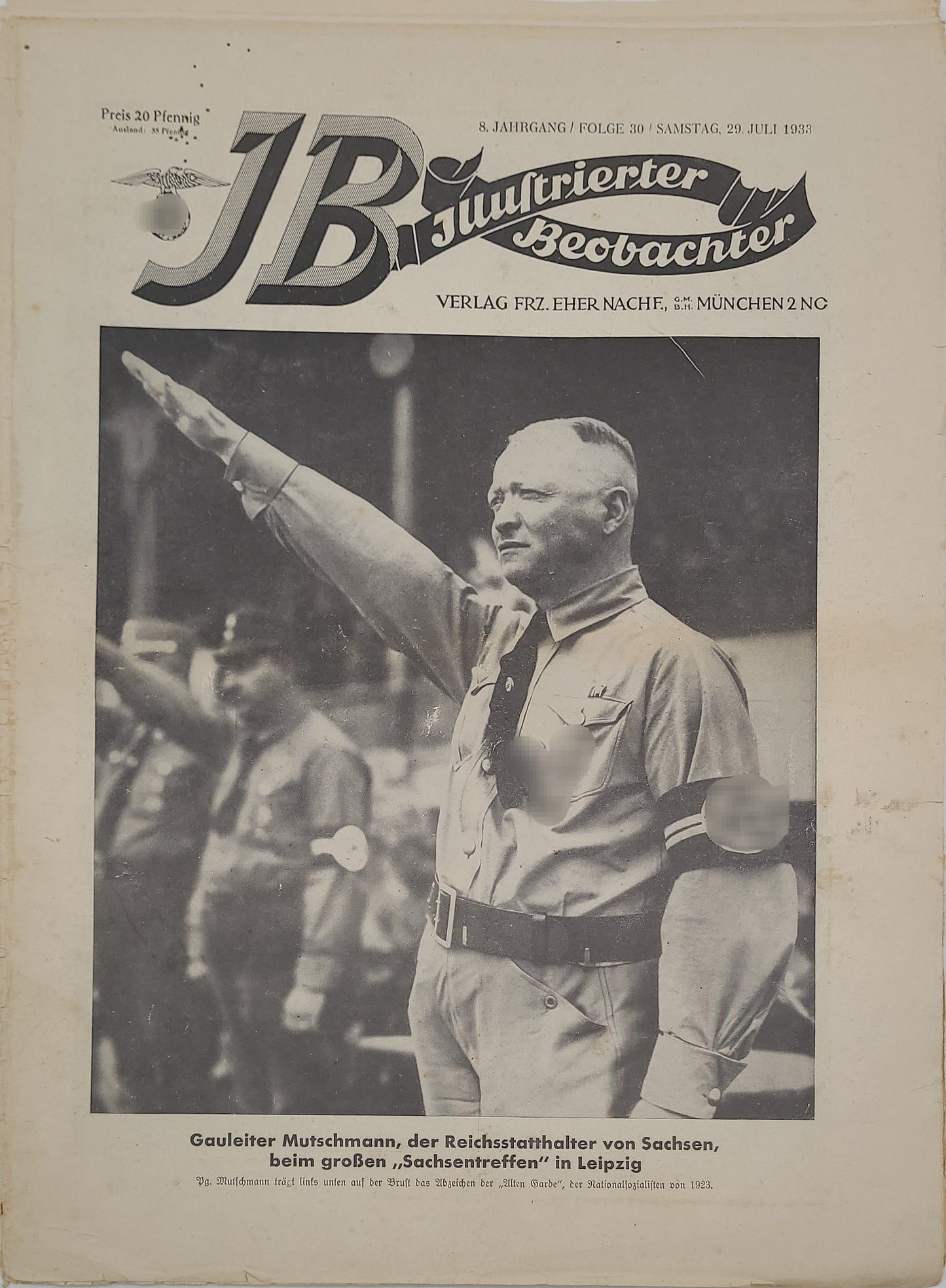 Illustrierter Beobachter 1933 (Auswahl)