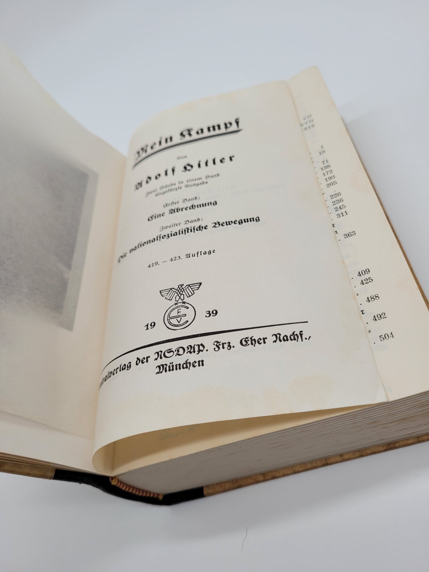 Mein Kampf Hochzeitsausgabe Wien