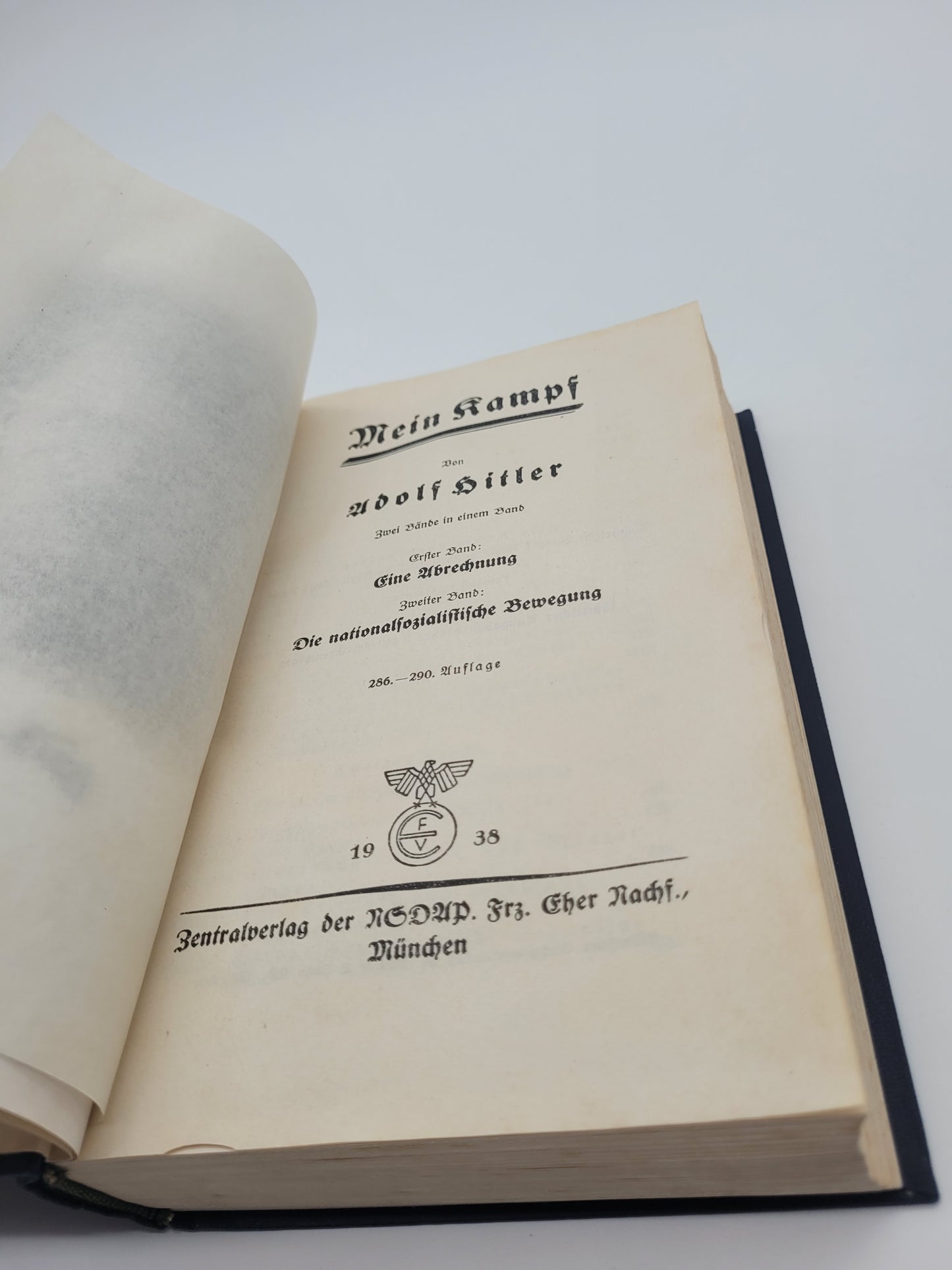 Mein Kampf Volksausgabe 1938