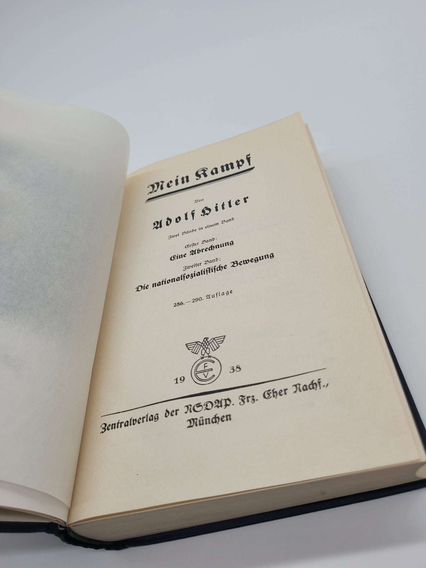 Mein Kampf Volksausgabe 1938 (Mint)