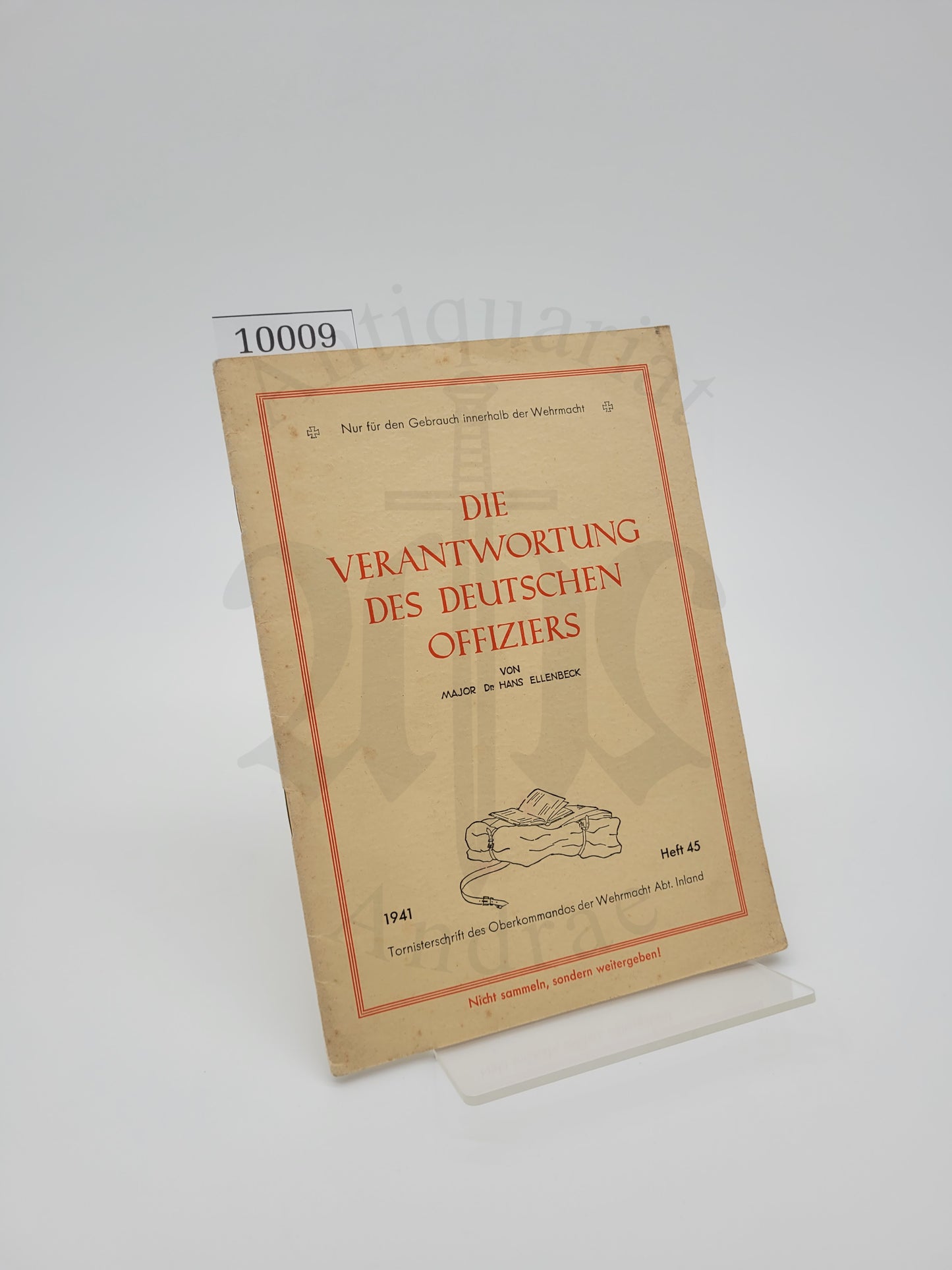 Die Verantwortung des deutschen Offiziers