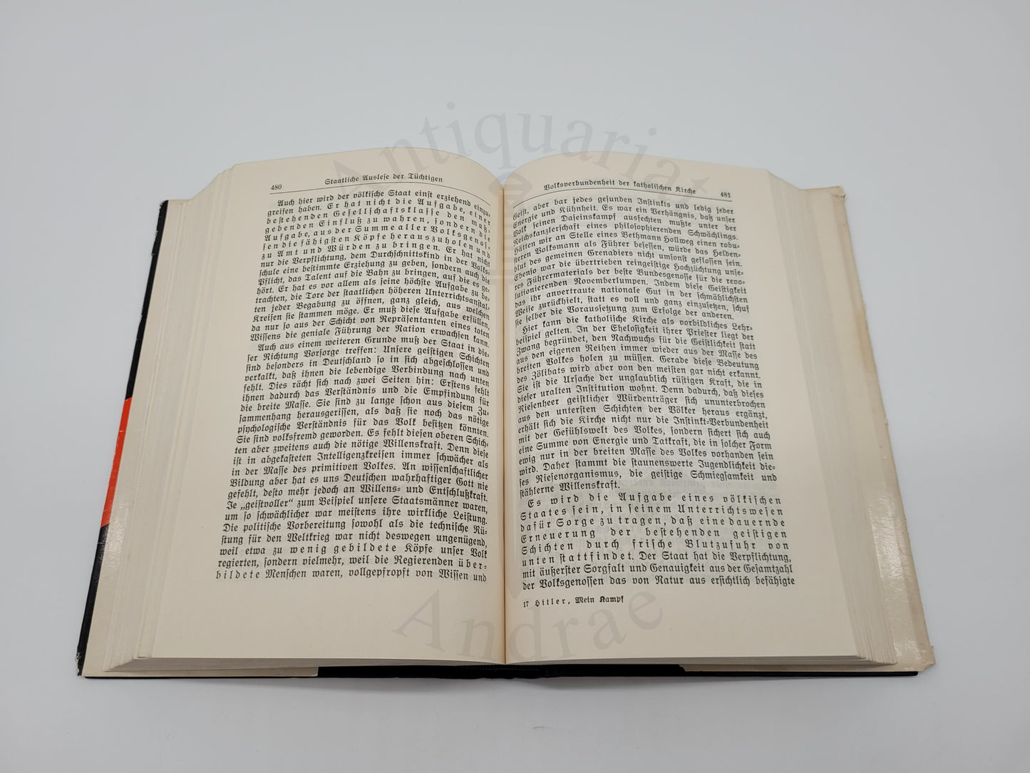 Mein Kampf Volksausgabe 1935 (Original Schutzumschlag) Mint