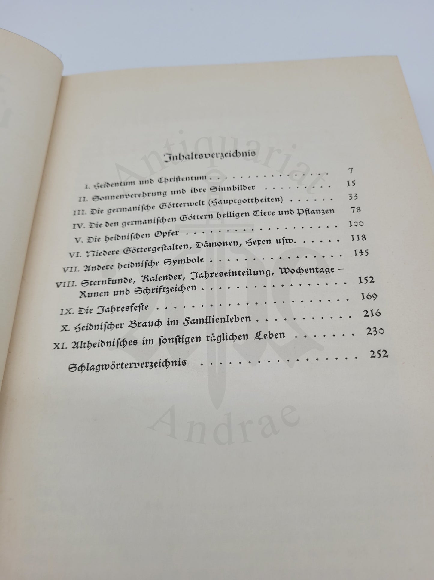 Altgermanische Überlieferungen