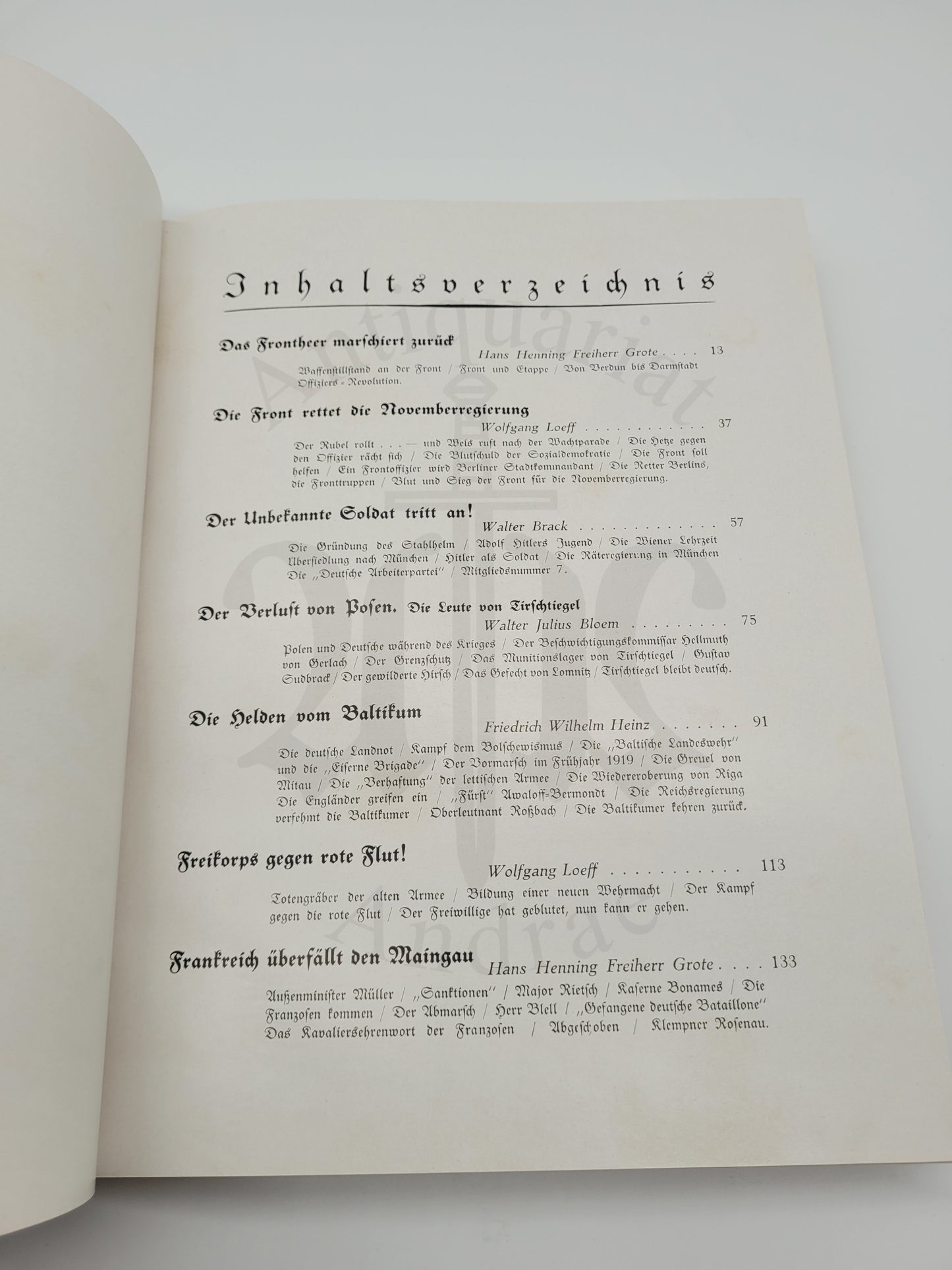 Deutschlands Erwachen