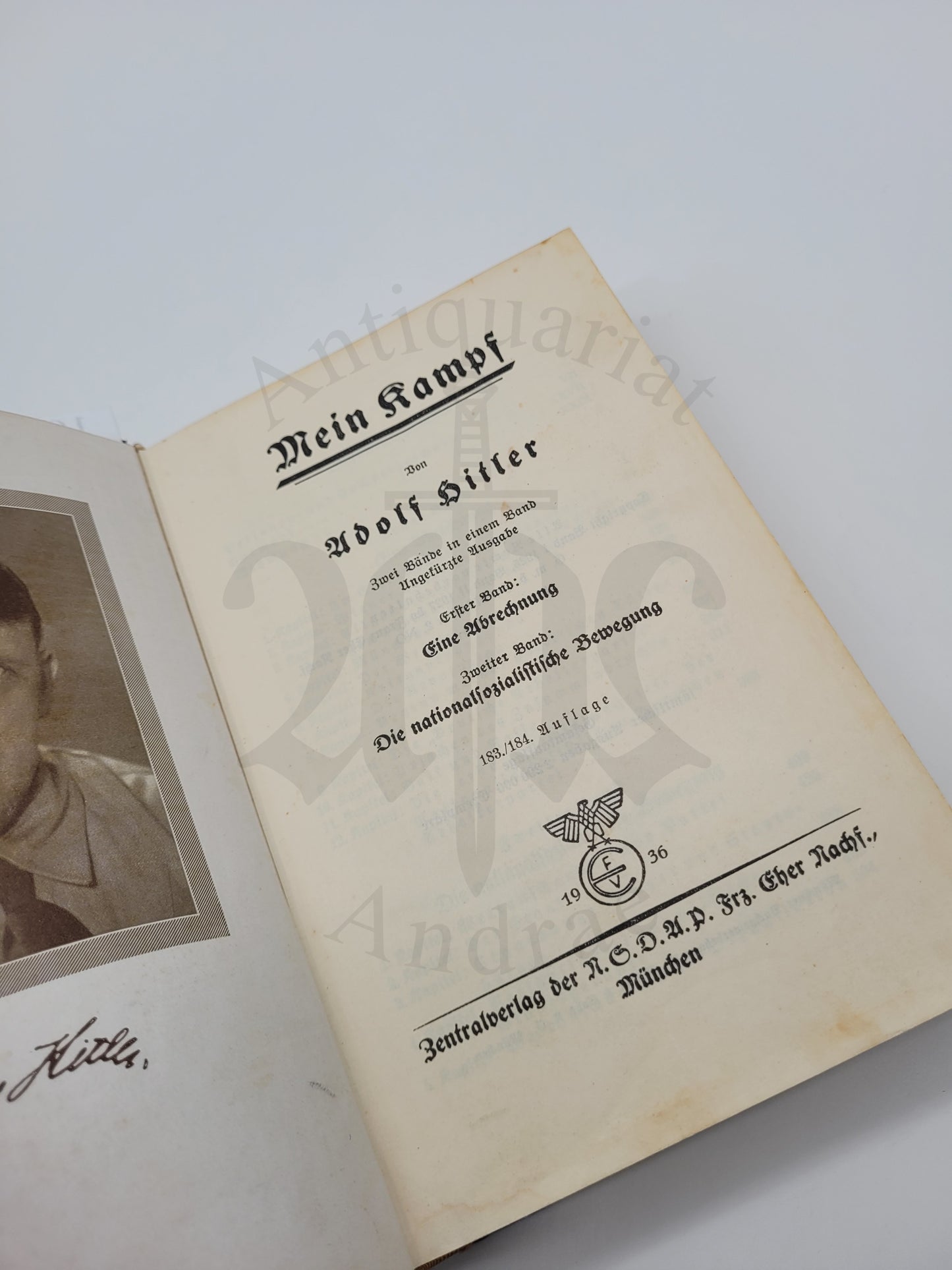 Mein Kampf Hochzeitsausgabe 1936