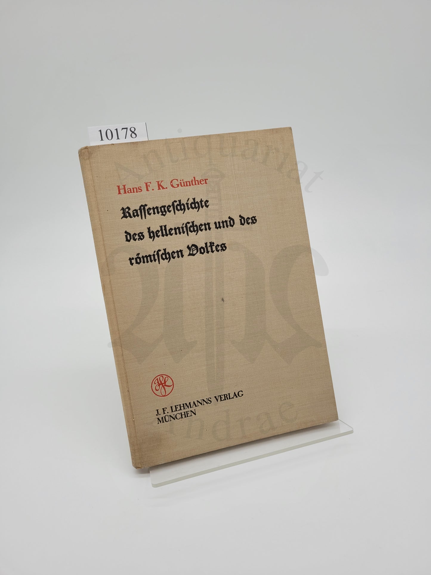 Rassengeschichte des Hellenischen und des Römischen Volkes