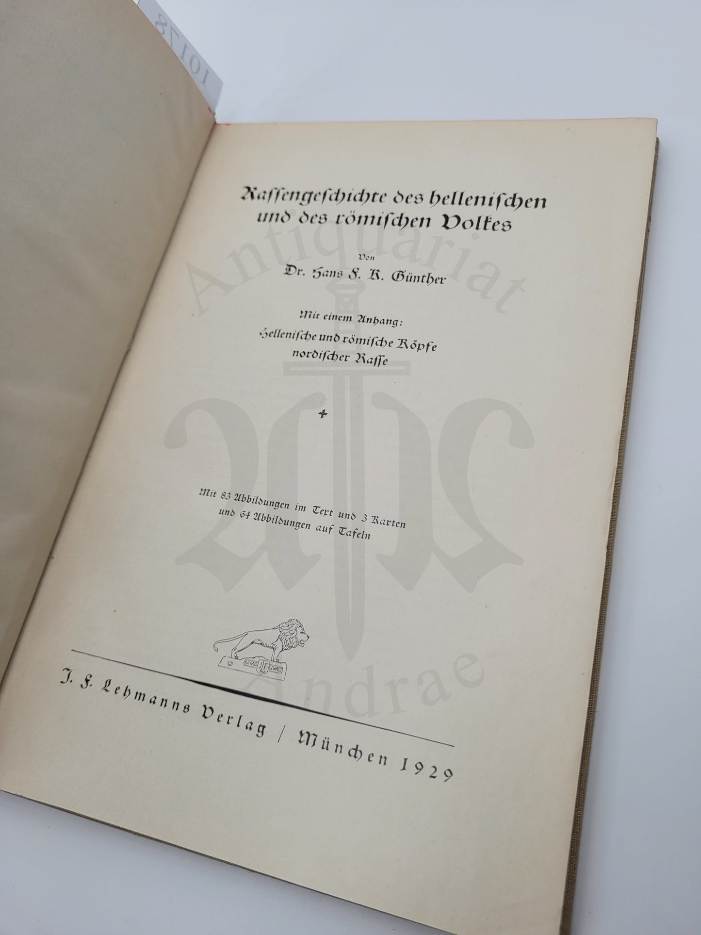 Rassengeschichte des Hellenischen und des Römischen Volkes