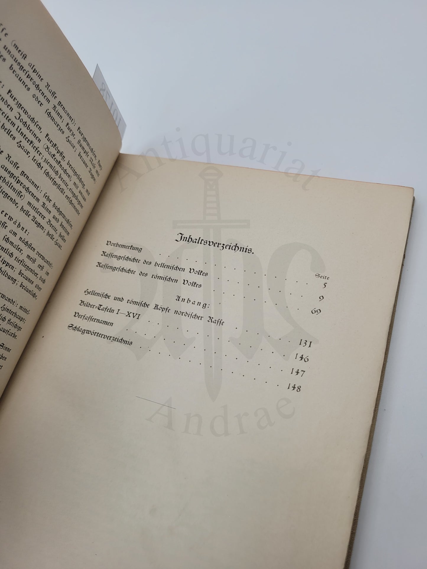 Rassengeschichte des Hellenischen und des Römischen Volkes