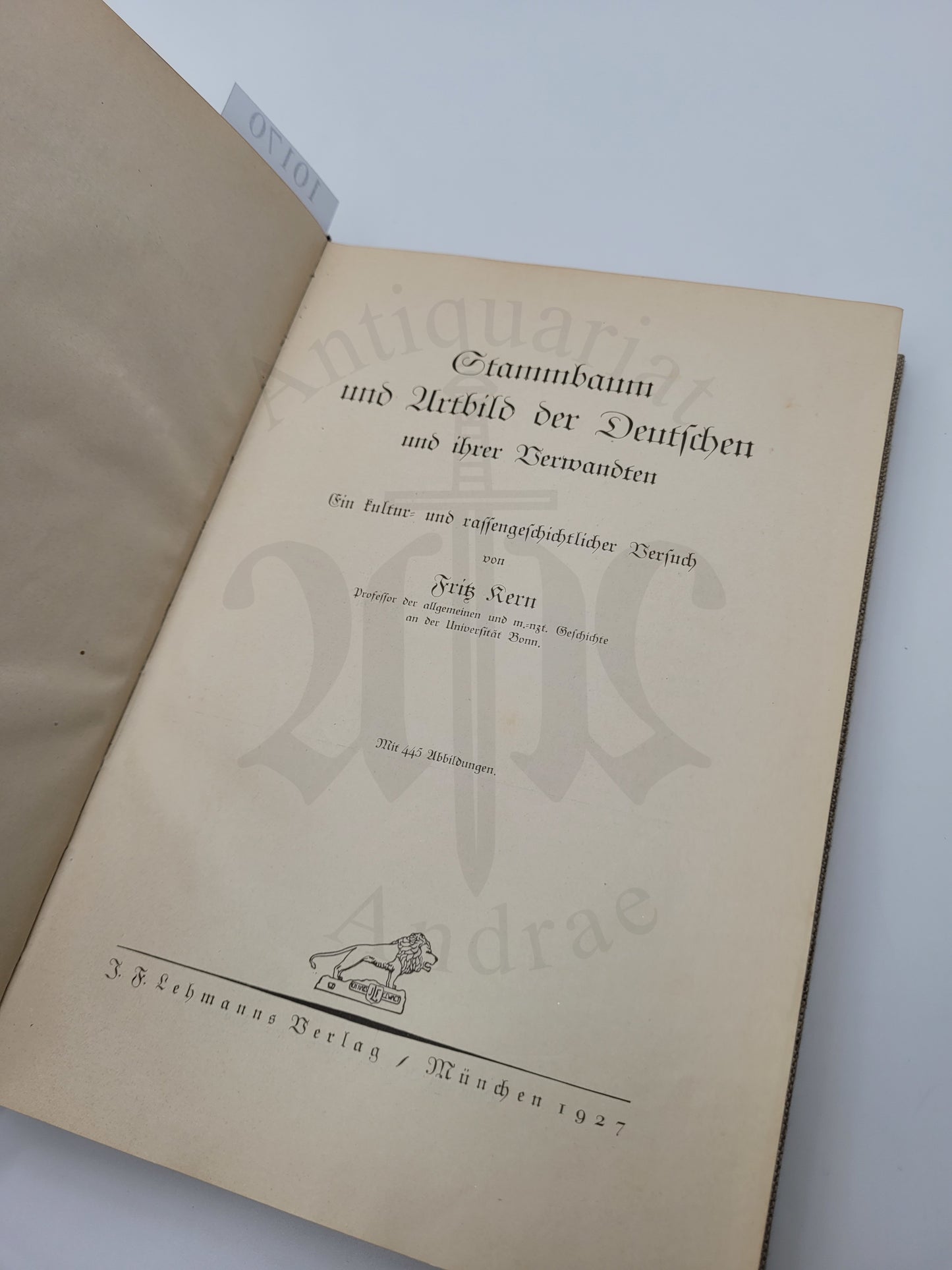 Stammbaum und Artbild der Deutschen