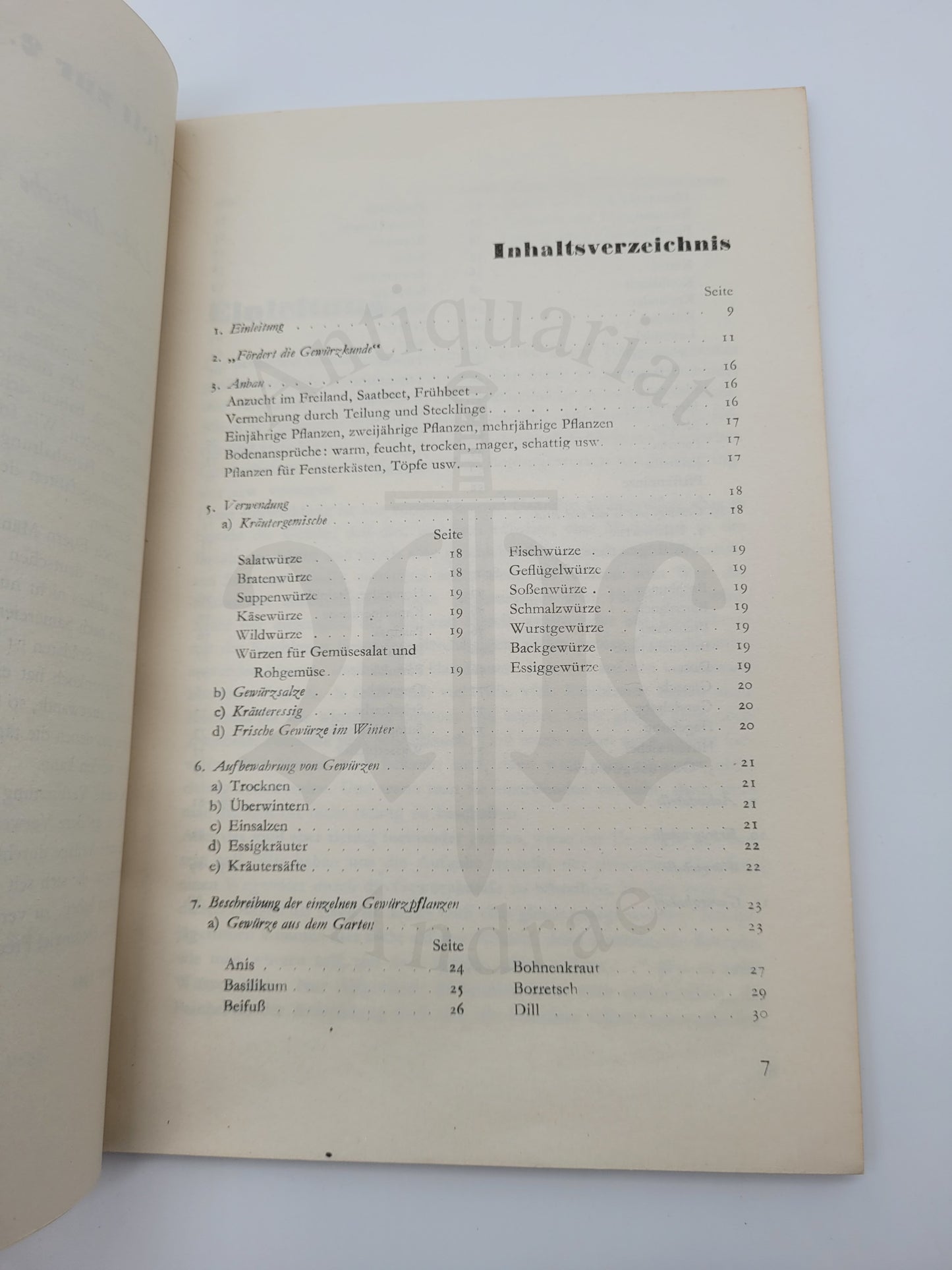 Deutsche Gewürze (letze Auflage)