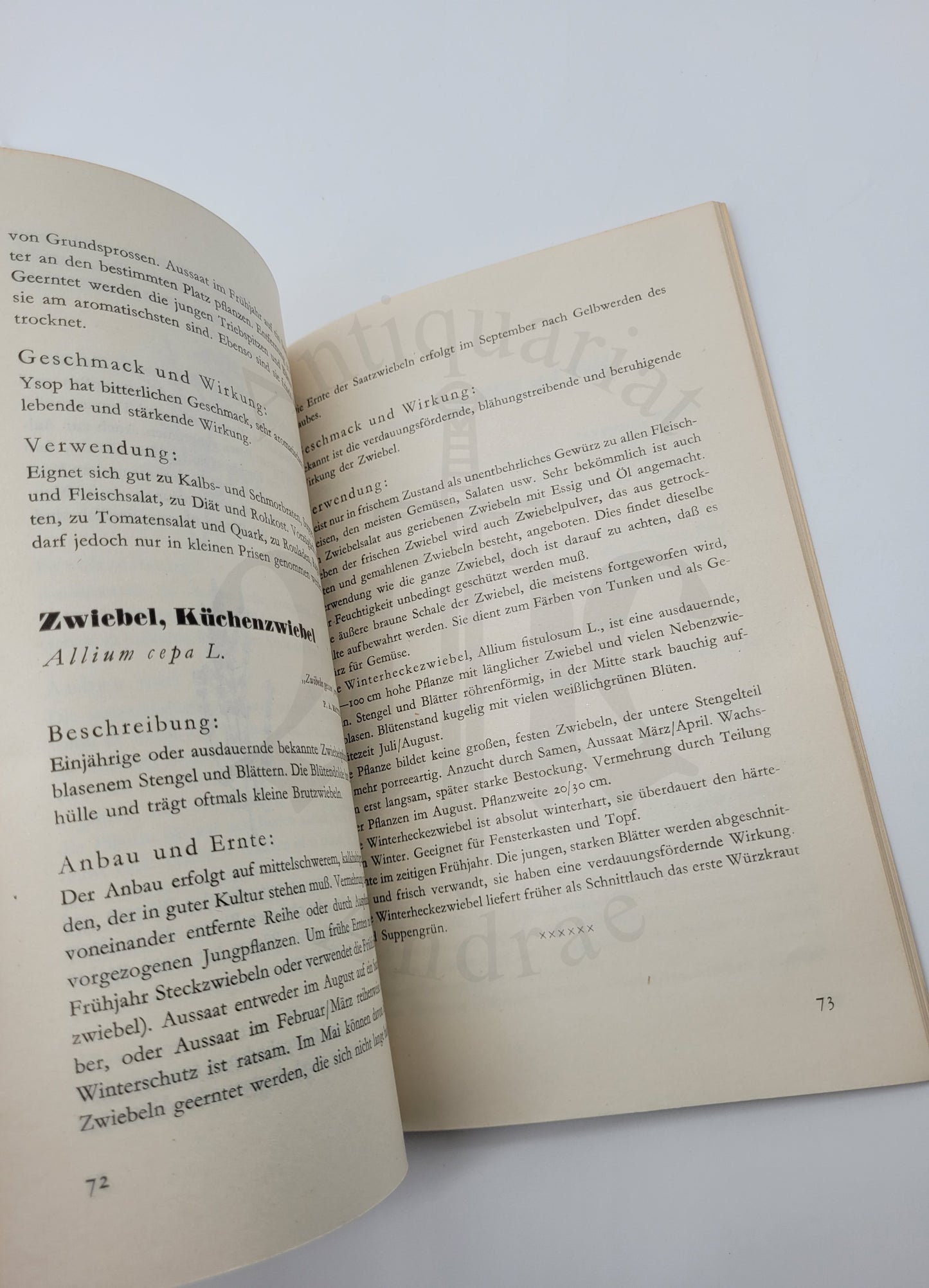 Deutsche Gewürze (letze Auflage)