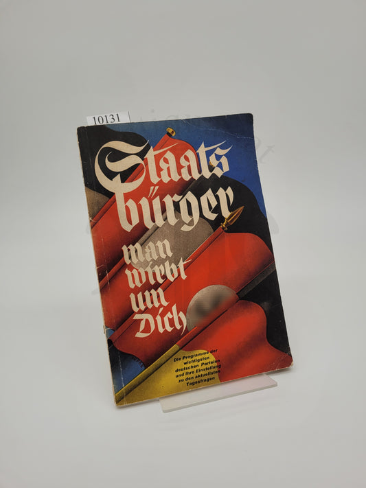 Staatsbürger man wirbt um dich