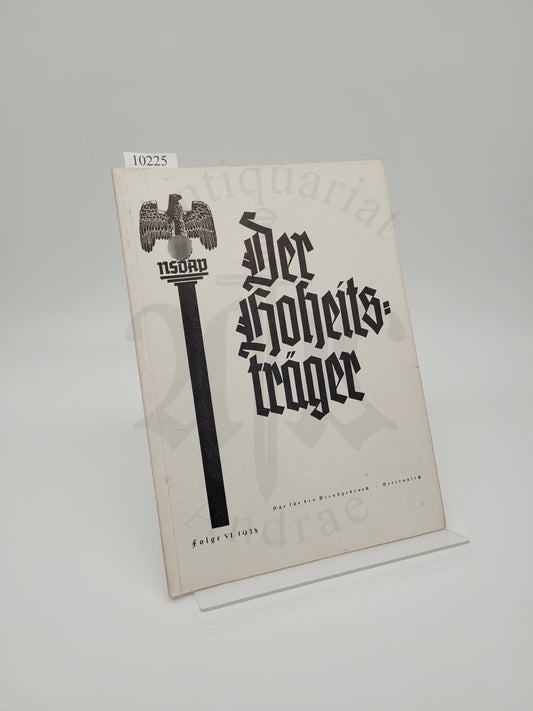 Der Hoheitsträger Juli 1938