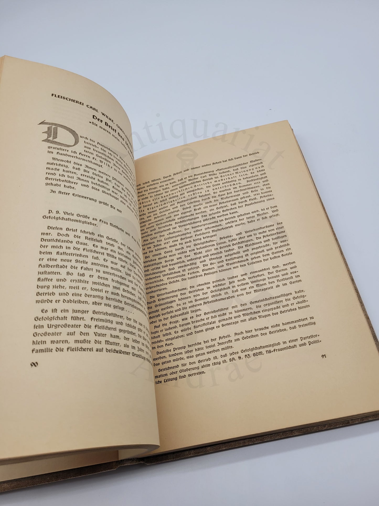 Die NS-Musterbetriebe 1937-38 Zweiter Band (Raumbilderalbum) (leer)