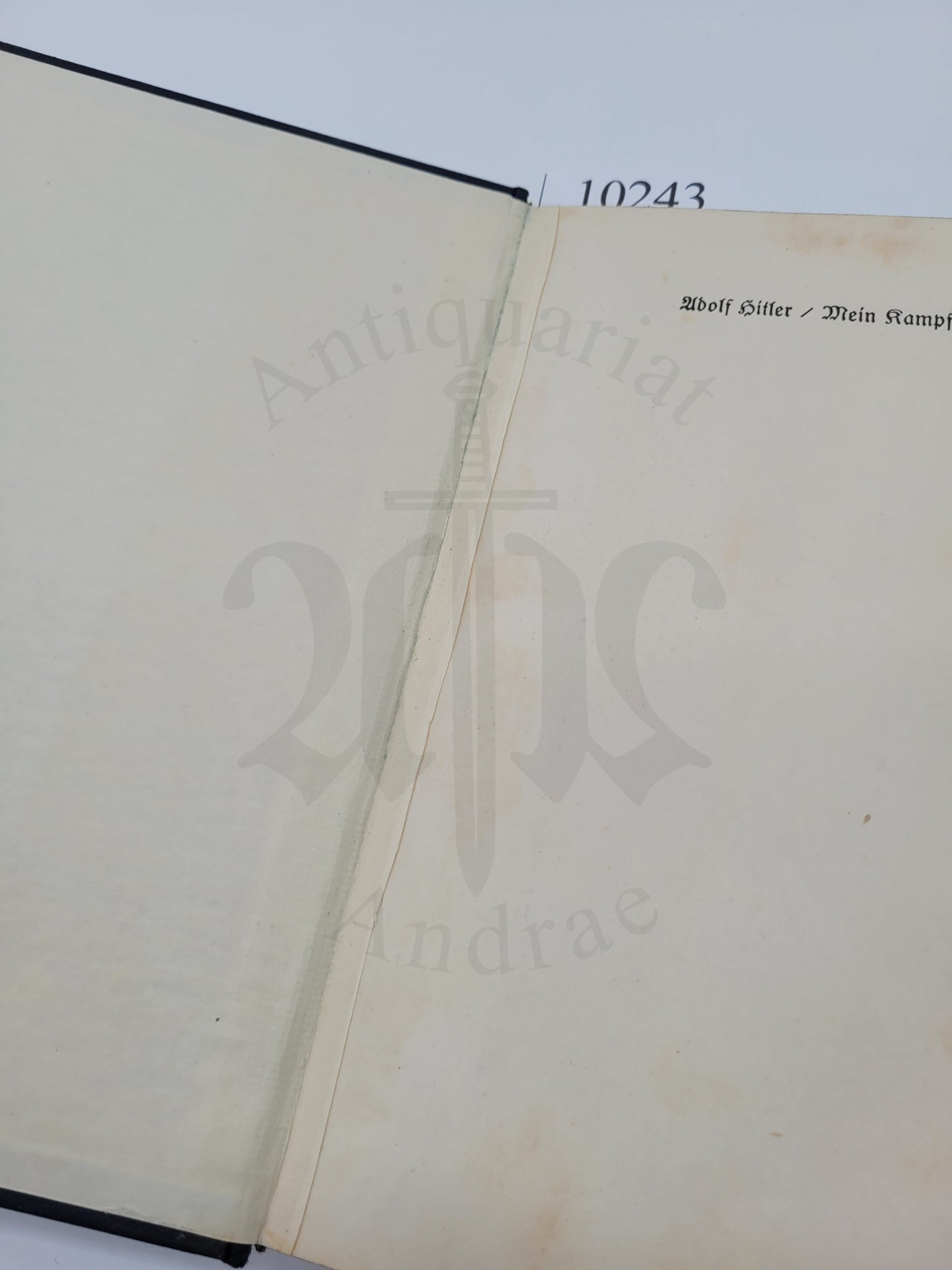 Mein Kampf Volksausgabe 1939 (Orig. Schutzumschlag)