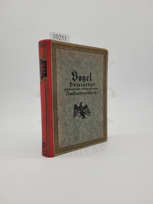 Deutsches grammatisch-orthographisches Nachschlagebuch